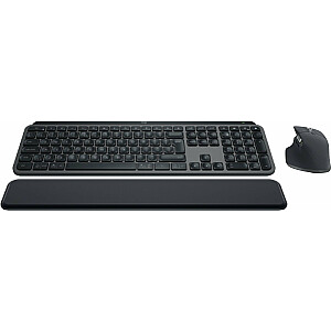 Klaviatūra ir pelė Logitech MX Keys S Combo Graphite (920-011614)