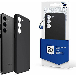 3MK Etui 3MK silikoninis dėklas, skirtas Samsung Galaxy S23 juodas/juodas