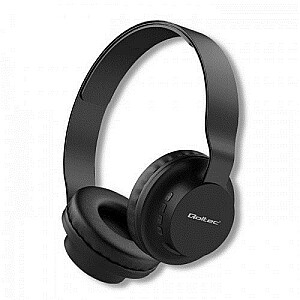 Qoltec 50846 ausinės / ausinės rankinės belaidžiai skambučiai / muzika Micro-USB Bluetooth juoda