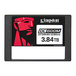 Kingston Technology DC600M 2,5 colio 3840 GB Serial ATA III 3D TLC NAND