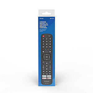 SAVIO RC-14 universalus nuotolinio valdymo pultas/pakeitimas HISENSE, SMART TV