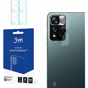 3MK Glass x4, skirtas 3mk fotoaparato objektyvui, skirtas Xiaomi Redmi Note 11 Pro 5G / Pro Plus 5G