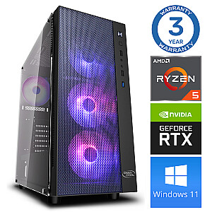 Игровой компьютер INTOP Ryzen 5 3600 32GB 240SSD M.2 NVME RTX4060Ti 8GB WIN11