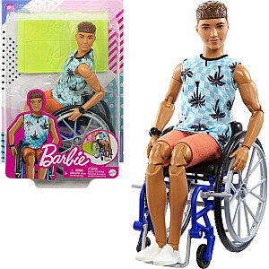 Кукла Barbie Mattel Кукла Barbie Ken Fashonistas Trolley Doll Palm Top HJT59