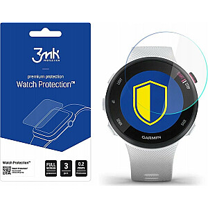 3MK Garmin Forerunner 45s — 3mk Watch Protection™ v. FlexibleGlass Lite