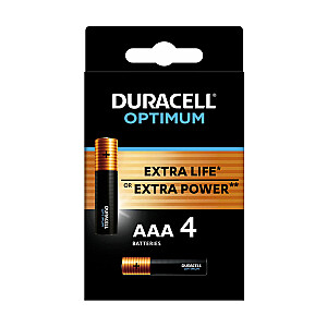 Батарейки Duracell Optimum AAA 4pack