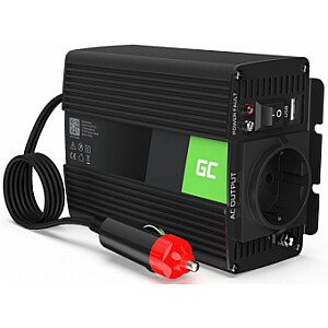 Strāvas pārveidotājs Green Cell 24V to 230V 150W/300W Modified Sine Wave