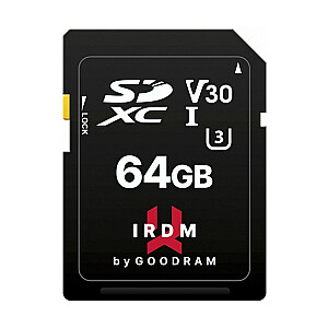 GOODRAM SDXC 64 ГБ IRDM UHS-I U3