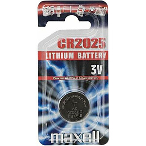 Maxell CR2025 baterija 1 vnt.