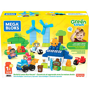 „Mattel Mega Bloks Eco House“: plytų rinkinys (HCG36)