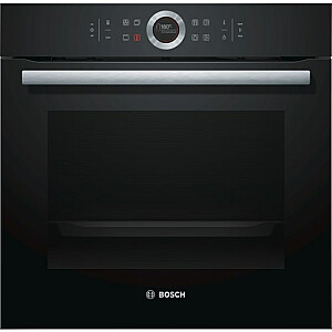 Духовой шкаф Bosch Serie 8 HBG635BB1 71 л A+ Черный, Нержавеющая сталь