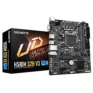 Gigabyte H510M S2H V3 (1.0 versija) Intel H470 Express LGA 1200 micro ATX