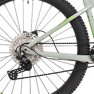 Vyriškas kalnų dviratis  Rock Machine Pilka/žalia (ratų skersmuo: 29 Rėmo dydis: L)