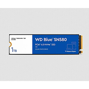 Western Digital Blue SN580 M.2 1 ТБ PCI Express 4.0 TLC NVMe