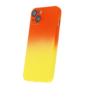Fusion Neogradient dėklas 1 silikoninis dėklas, skirtas Samsung A135 Galaxy A13 4G oranžinė - geltona
