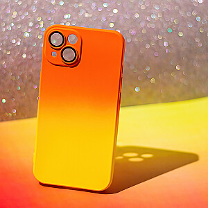 Fusion Neogradient dėklas 1 silikoninis dėklas, skirtas Samsung A135 Galaxy A13 4G oranžinė - geltona