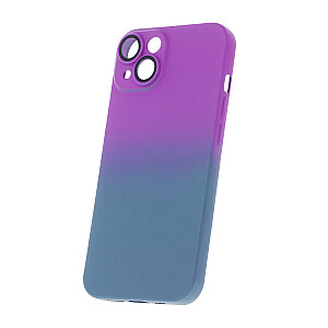 Fusion Neogradient case 2 silikoninis dangtelis, skirtas Samsung A135 Galaxy A13 4G purpurinė mėlyna