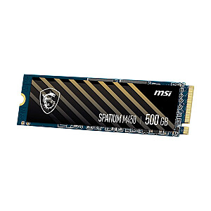 Диск SSD MSI SPACE M450 PCIe 4.0 NVMe M.2 500 ГБ