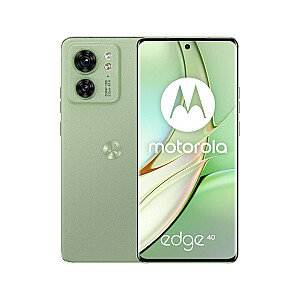 Motorola Edge 40 16,6 cm 6,55 colio dviguba SIM kortelė Android 13 5G USB Type-C 8GB 256GB 4400mAh Reseda Green