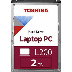 Diskas Toshiba L200 2TB 2,5" SATA III (HDWL120UZSVA)