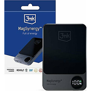 3MK MagSynergy Power Bank 10000 мАч Черный