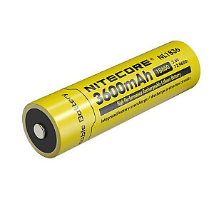 BATTERY RECH. LI-ION 3.6V/NL1836(3600MAH) NITECORE