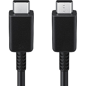Universalus USB-C laidas Samsung EP-DN975BBEGWWW | 1,0 m | 5A | 45W| juoda (OEM)