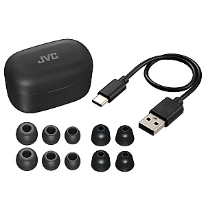 JVC ausinės HA-A25T True Wireless Stereo (TWS) Ausinės Skambučiai / muzika Bluetooth Juoda