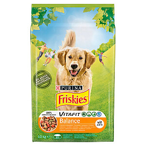 Purina Friskies Balance 10 кг взрослая курица