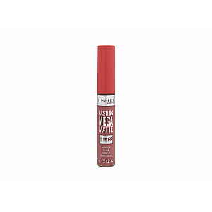 Ilgalaikiai Mega Matte Rose & Shine skysti lūpų dažai 7,4 ml