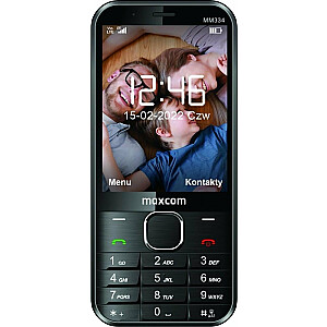 Maxcom MM334 Classic 4G mobilusis telefonas, juodas