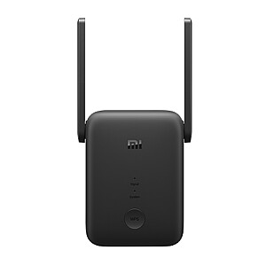 Xiaomi Mi WiFi Range Extender AC1200 EU 802.11ac, 867+300 Mbit/s, 10/100 Mbit/s, Ethernet LAN (RJ-45) prievadai 1, Mesh Support No, MU-MiMO Ne, Nėra mobiliojo plačiajuosčio ryšio, Juoda