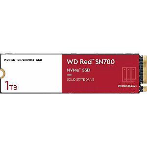 Disk WD Red SN700 1TB M.2 2280 PCI-E x4 Gen3 NVMe SSD (WDS100T1R0C)