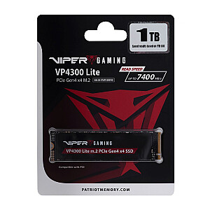 Patriot Viper VP4300L M.2 PCI-Ex4 NVMe 1TB SSD