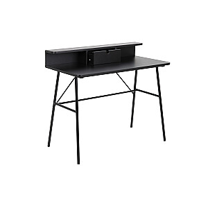 Rašomasis stalas PASCAL 100x55xH88,8cm, juodas