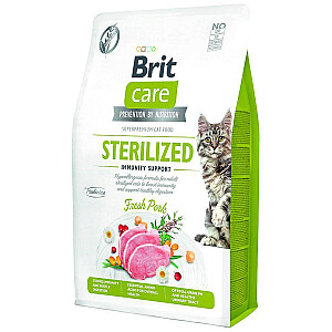 Brit Care Cat be grūdų sterilizuotas imunitetas 7 kg