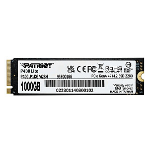 Patriot Viper P400 Lite M.2 PCI-Ex4 NVMe 1000GB SSD