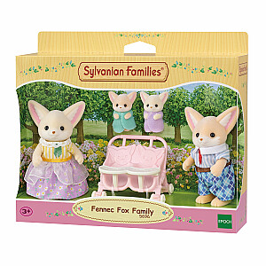 SYLVANIAN FAMILIES Figūros Fennec Fox šeima