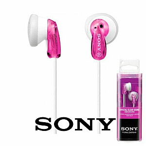 Sony MDR-E9 Pink Button Headphones Headphones Quality/Price Headset
