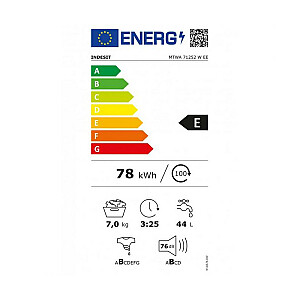 Skalbimo mašina Indesit MTWA 71252 W EE