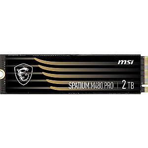 Dysk MSI SSD Disk MSI SPACE M480 Pro 2TB PCIe 4.0 NVMe M.2 2280 (7400/7000MB/s) 3D NAND SSD