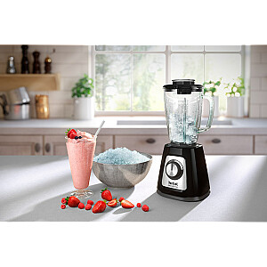 Blenderis Tefal BlendForce II BL4358 1,25 l Stalinis trintuvas 800 W juodas, šlifuotas plienas