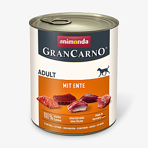 ANIMONDA Grancarno Adult with Duck - šlapias maistas šunims - 800 g