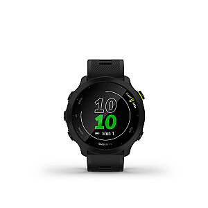 Garmin Forerunner 55 с пульсометром HRM Elevate (черный / черный ремешок)