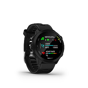 Garmin Forerunner 55 с пульсометром HRM Elevate (черный / черный ремешок)