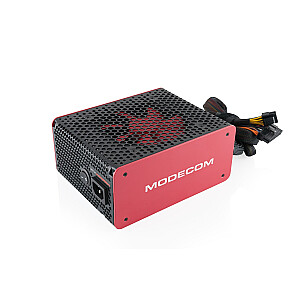 Блок питания Modecom Volcano 750 Вт ATX Черный, Красный