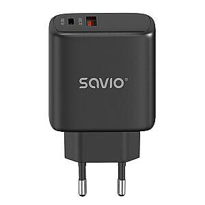 SAVIO LA-06/B USB greito įkrovimo maitinimo šaltinis 3.0 30W vidinis įkroviklis