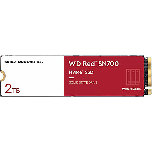 Disk WD Red SN700 2TB M.2 2280 PCI-E x4 Gen3 NVMe SSD (WDS200T1R0C)