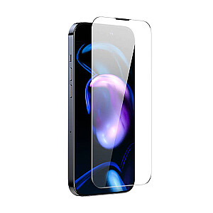„Baseus Crystal“ grūdintas stiklas nuo dulkių 0,3 mm, skirtas „iPhone 14 Pro Max“ (2 vnt.)