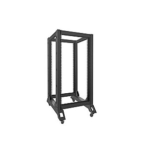 LANBERG RACK STAND 22U 600X800 (JUODAS RAL9004)